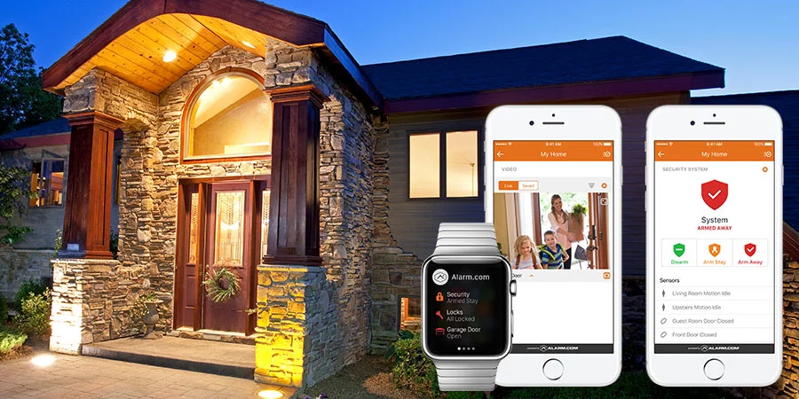 smart home with mobile control
