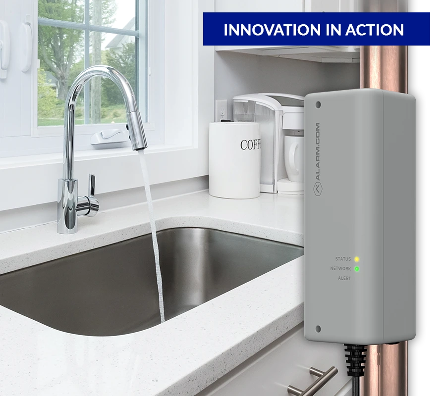 This small but mighty device catches leaks before they become major issues, helping your customers avoid costly repairs. Pair the Water Dragon™ with a retrofit water valve, like the IQ Water Valve, for a complete “no plumber required” solution.