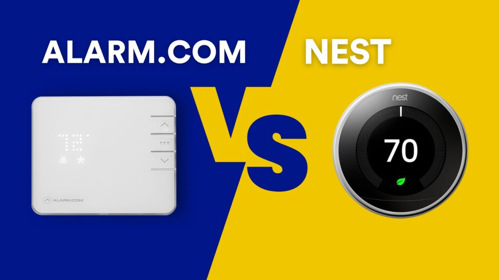 Alarm.com Thermostat vs. Nest Thermostat